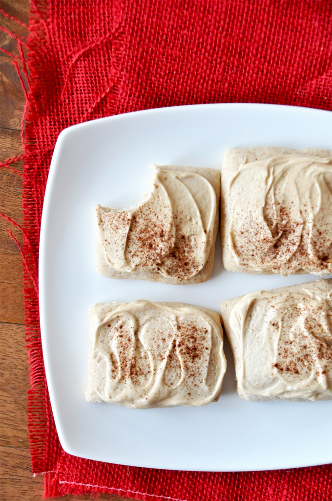 Plate of French Toast Sugar Cookies for a delicious dessert