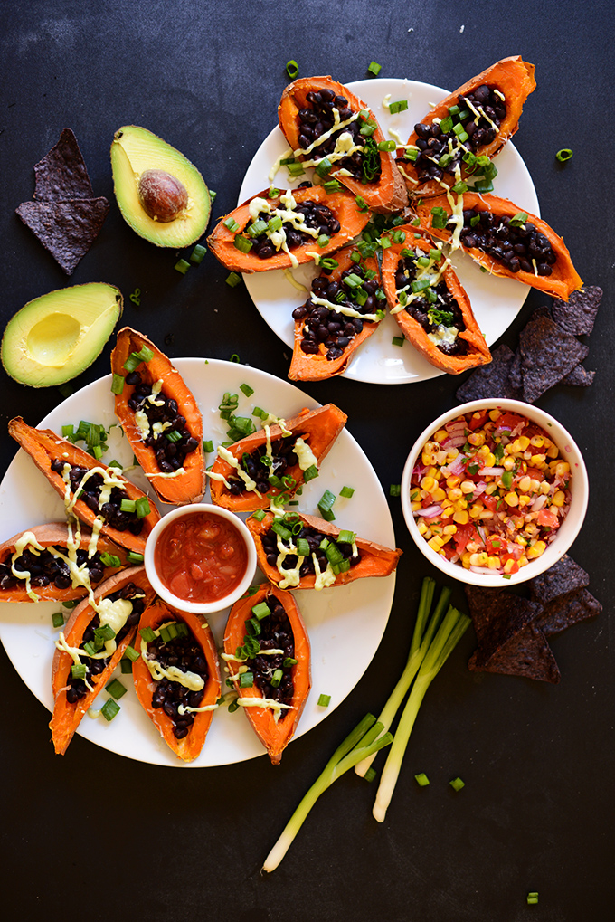 Loaded Sweet Potato Boats