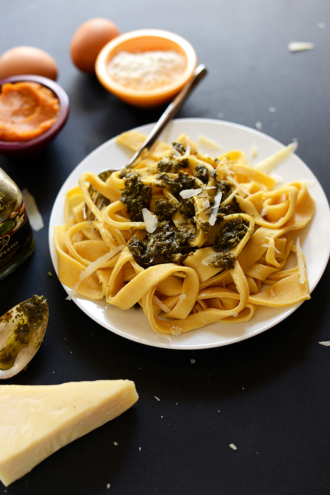 Fresh Pumpkin Pasta!