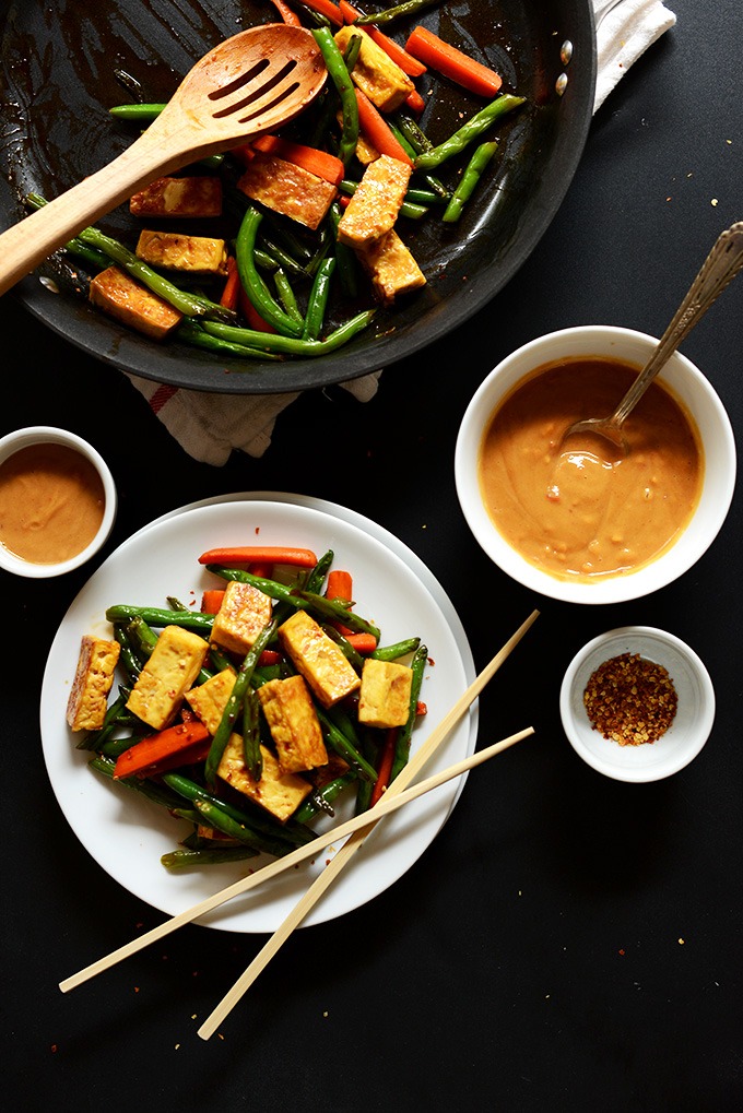 Easy Tofu Stirfry | minimalist baker
